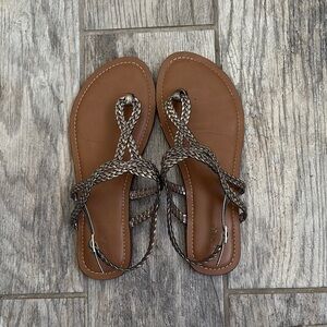 Merona Braided Tan Sandals